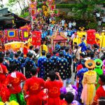 Lễ hội Vía Bà Chúa Xứ Núi Sam Châu Đốc - An Giang được tổ chức với quy mô lớn, vô cùng hoành tráng
